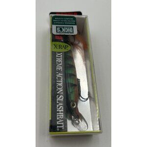 Rapala XR10OG X-Rap Jerkbait 4" 7/16 oz Olive Green Suspending Fishing Lure
